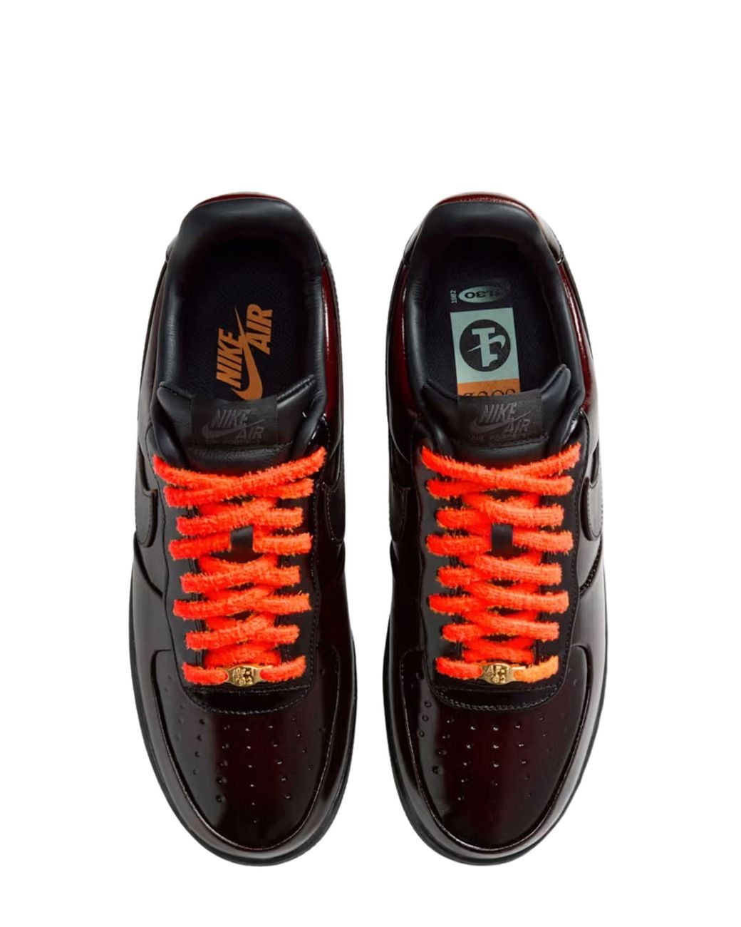 Nike Black Air Force 1 Low '07 Family Reunion "Air Soul" Sneakers for men