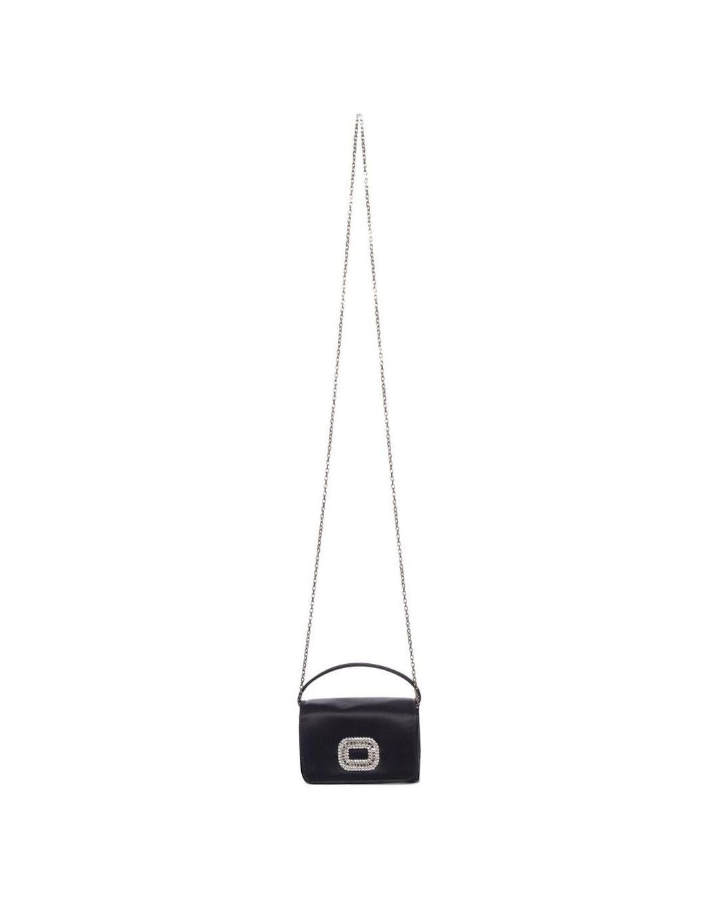 Roger Vivier Black Pilgrim Mini Bag