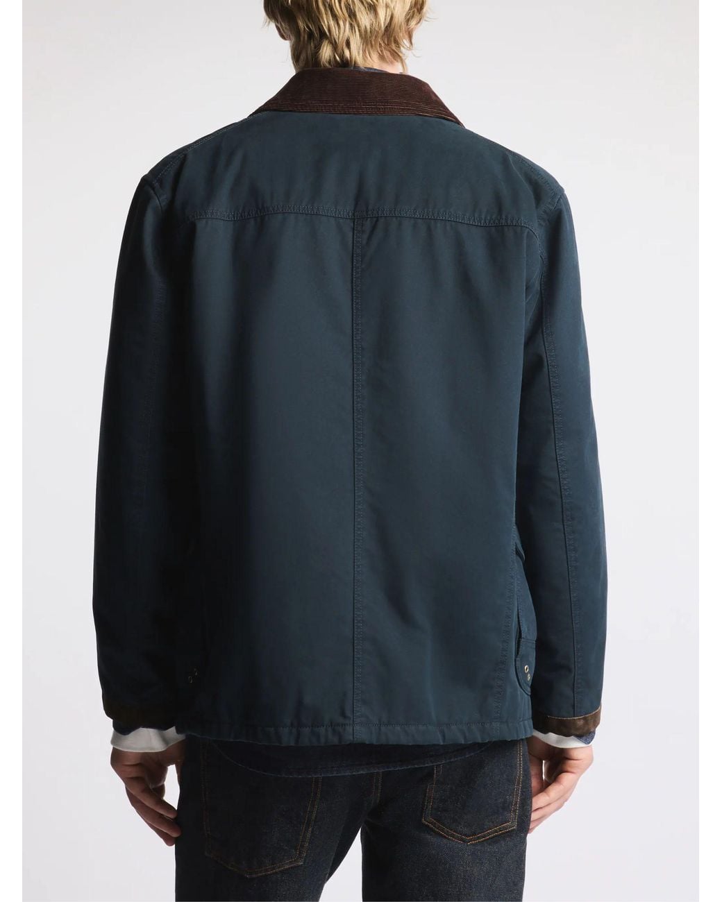 Fay Blue 4-Hook Jacket for men