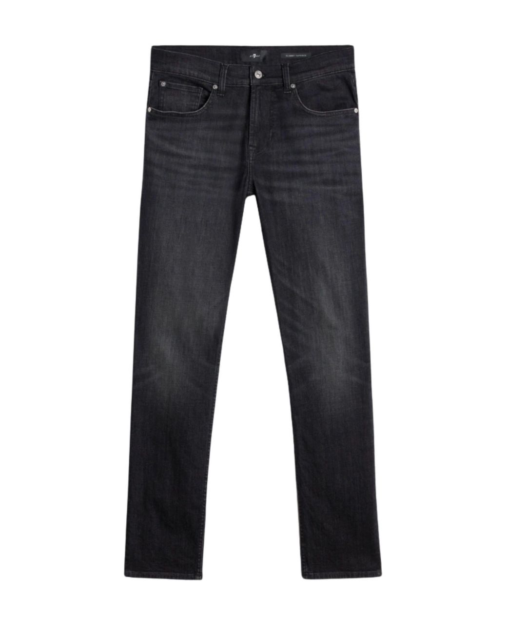 7 For All Mankind Blue Stretch Cigarette Trousers for men