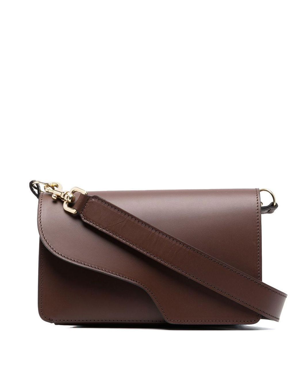 Atp Atelier Assisi Vegetable Tanned Leather Shoulder Bag in Brown | Lyst