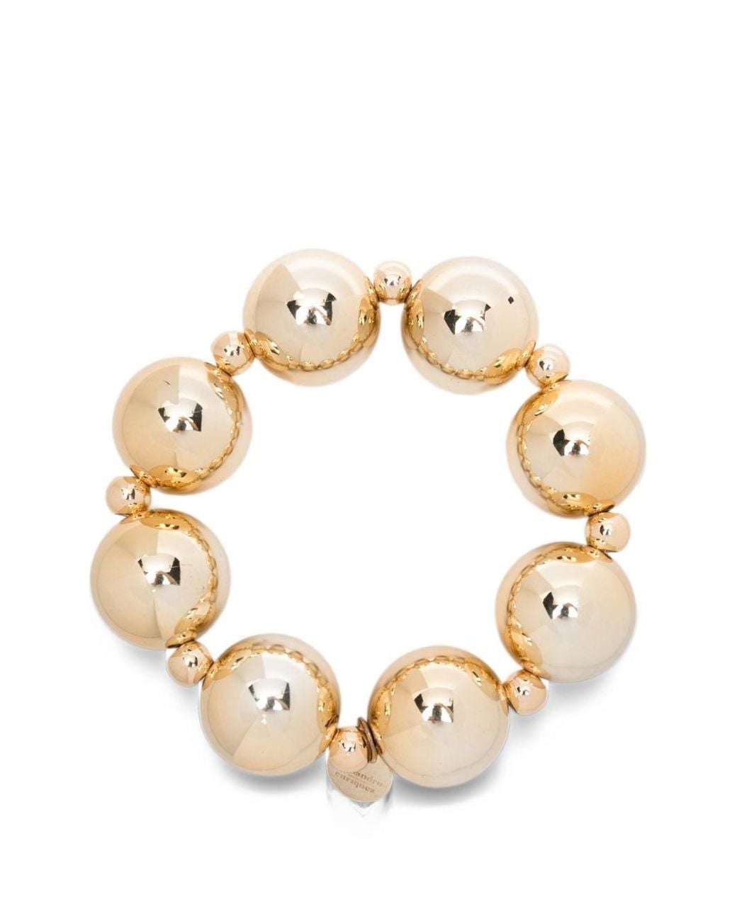 ALESSANDRO ENRIQUEZ Metallic Pearl Bracelet
