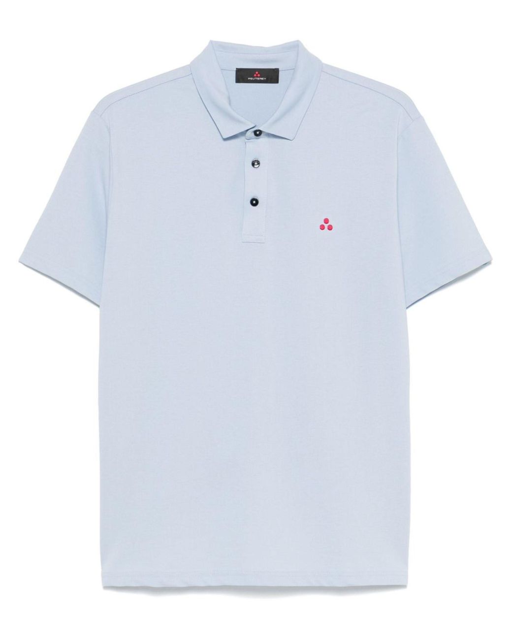Peuterey Blue Polo Shirt With Logo for men