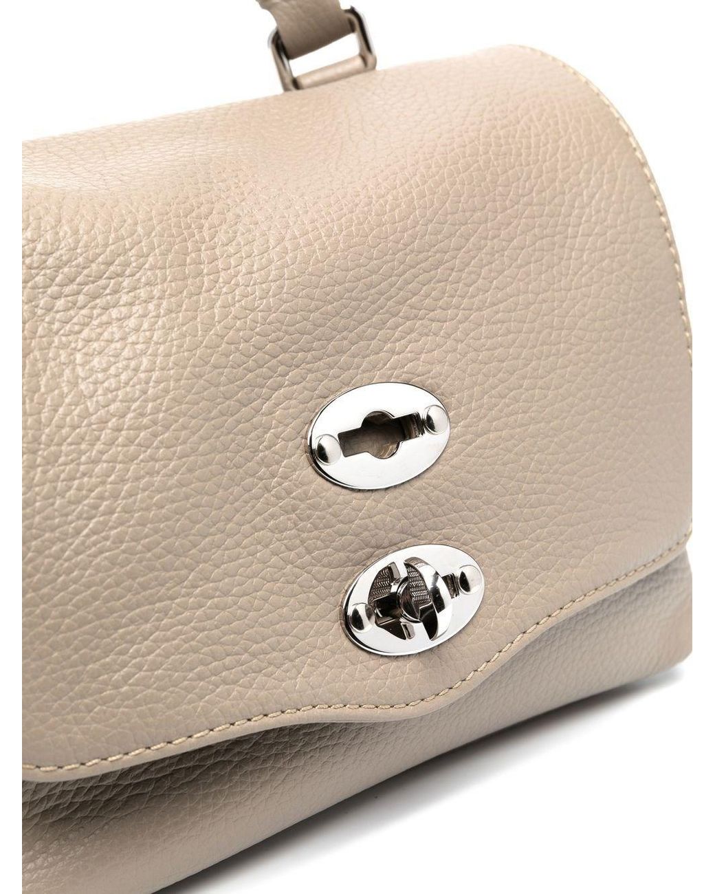 Zanellato Natural Postina Daily Baby Leather Handbag