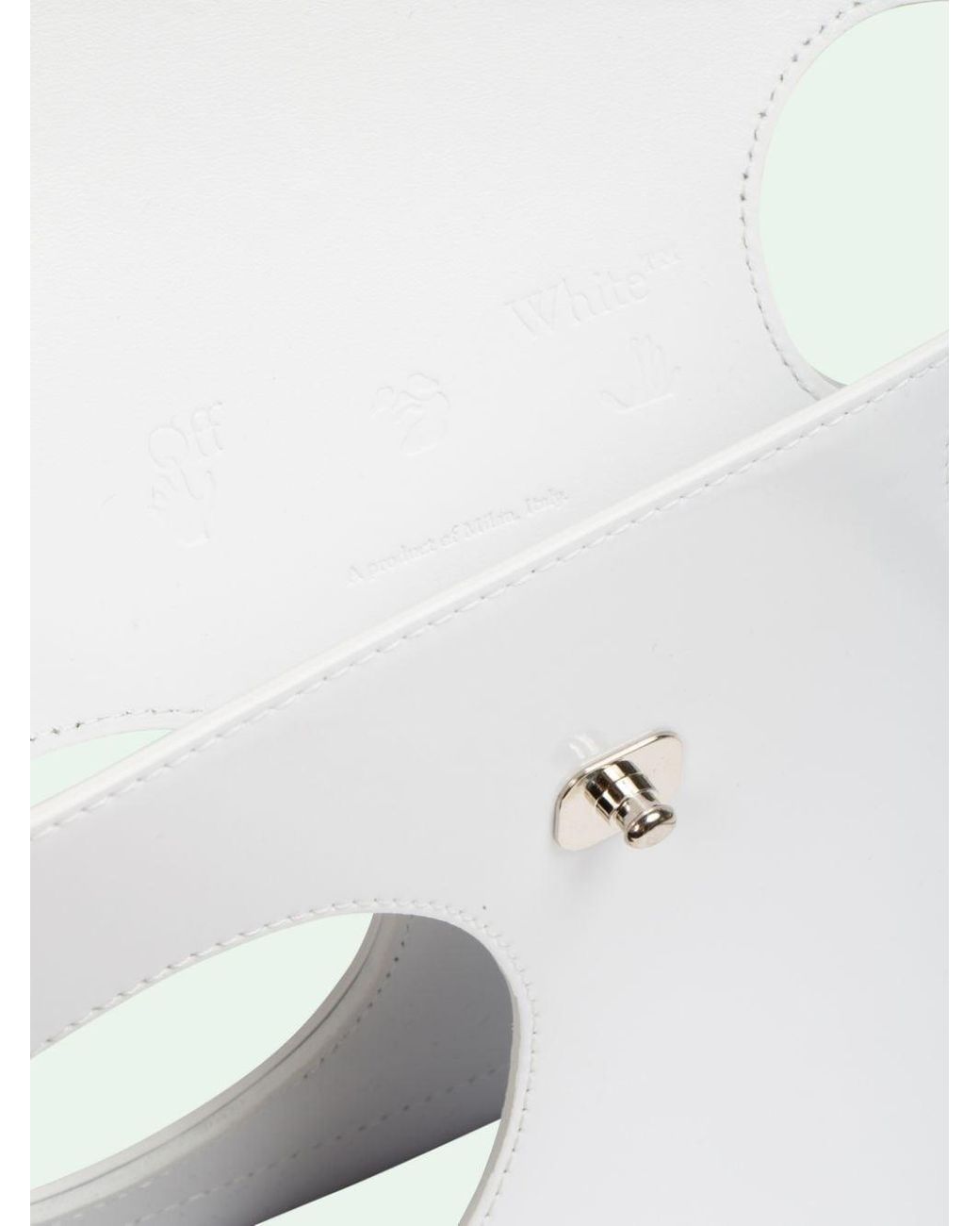 Off-White c/o Virgil Abloh Jitney 2.8 Meteor Bag in White | Lyst