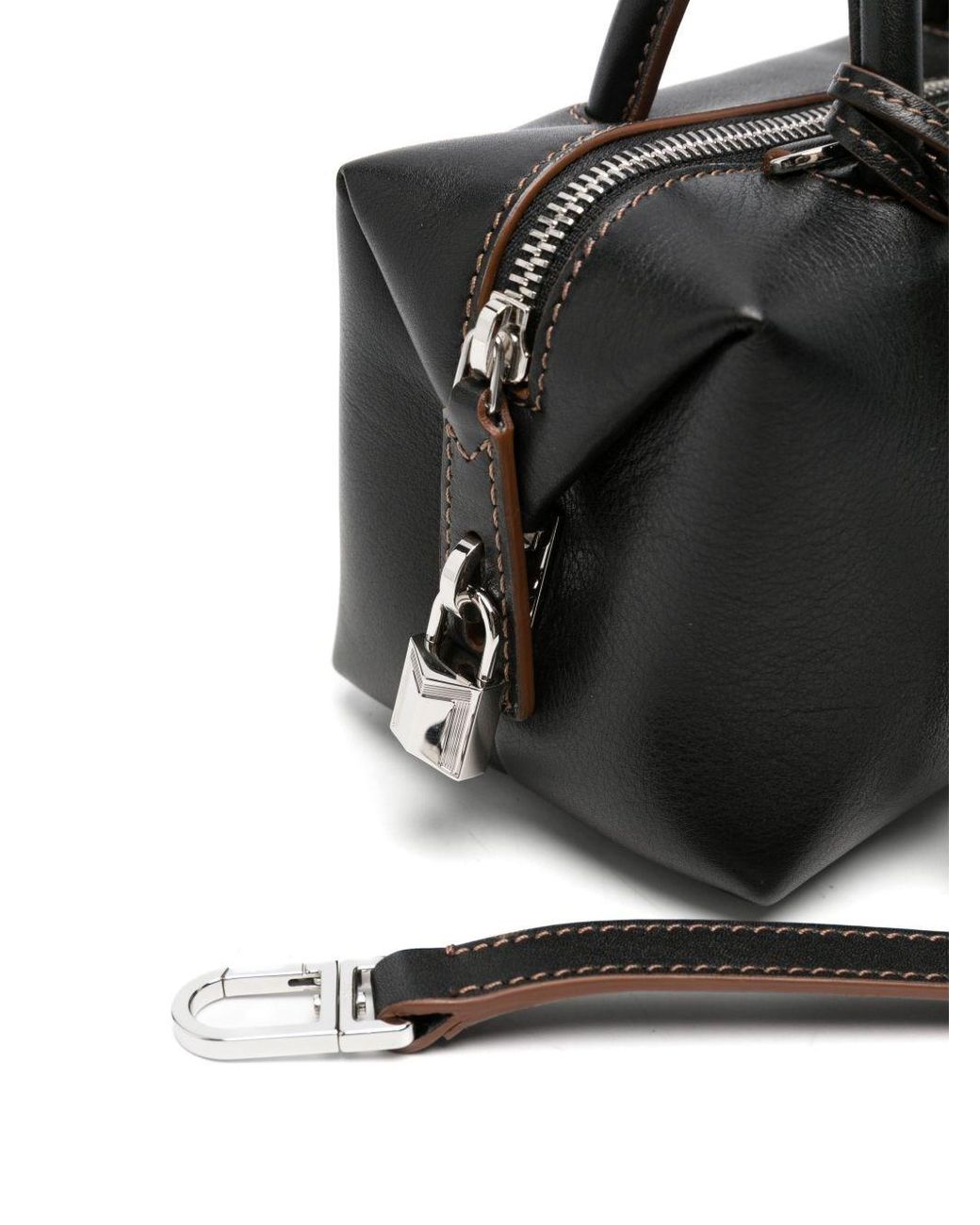 Max Mara Black Leather Handbag