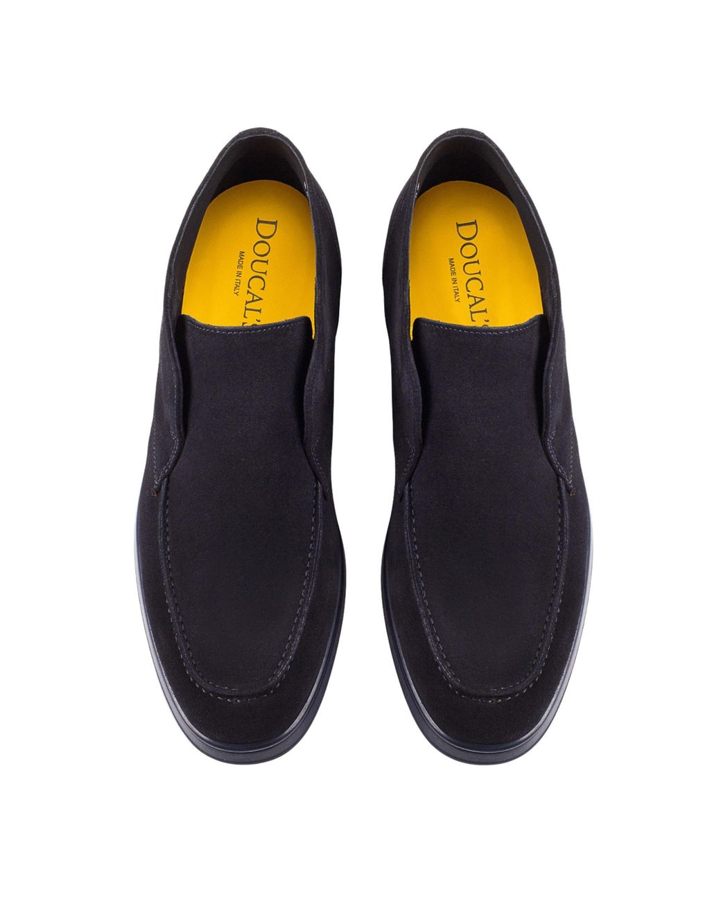 Doucal's Blue Adler Elastic Chukka Boots for men