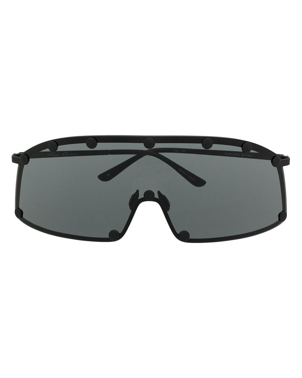 Rick Owens Gray Sunglasses