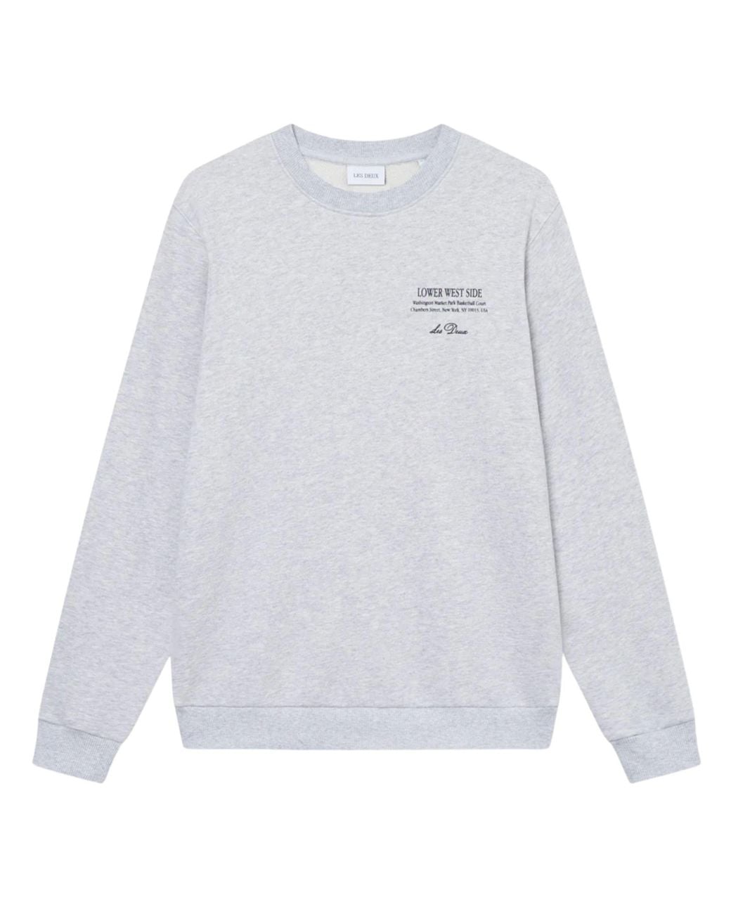 Les Deux White Hoodie West Side for men
