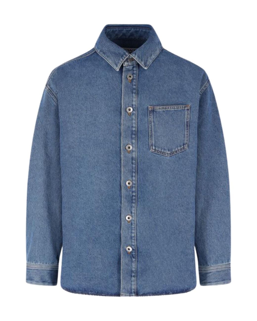 Loewe Blue Denim Shirt for men