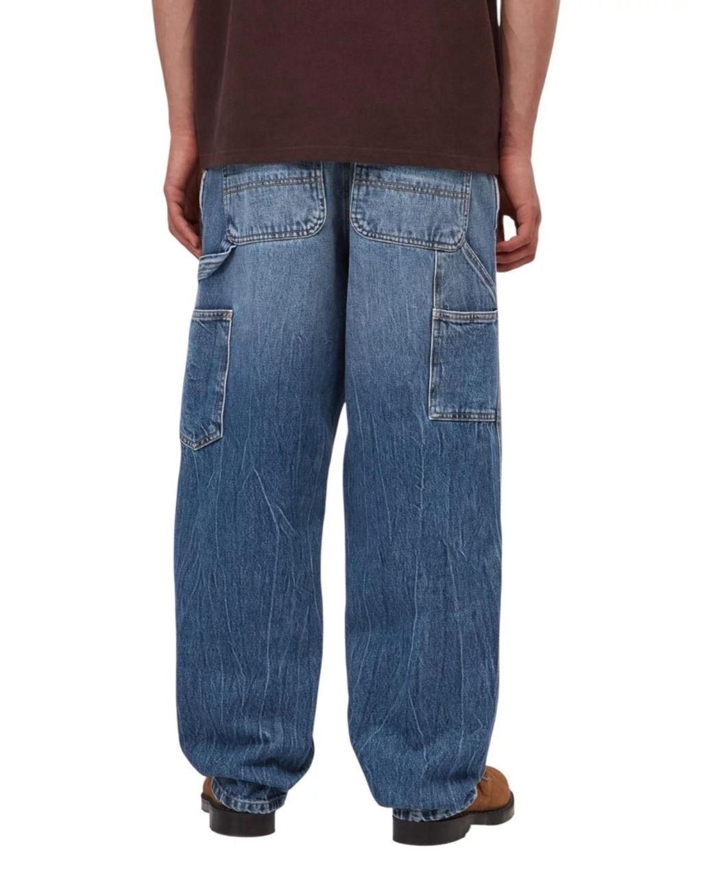 Carhartt Blue Denim Jeans for men
