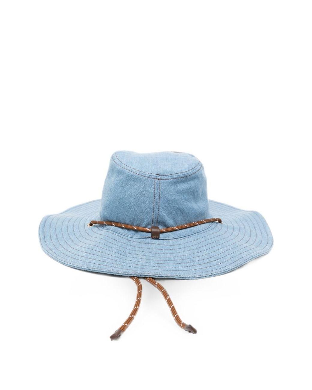 Miu Miu Blue Denim Cowboy Hat