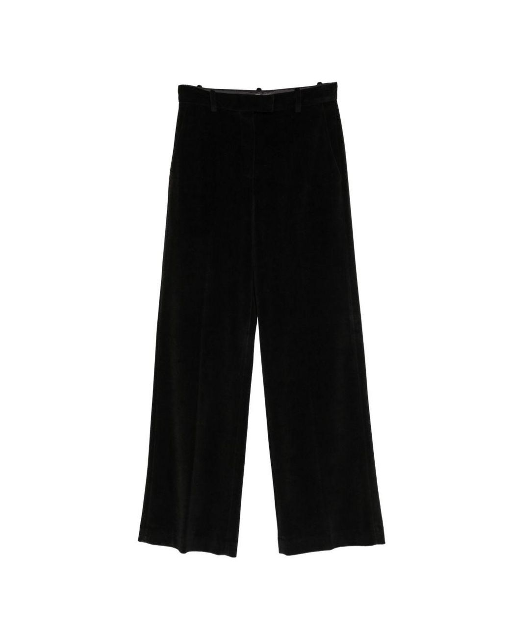 Circolo 1901 Black Cotton Trousers