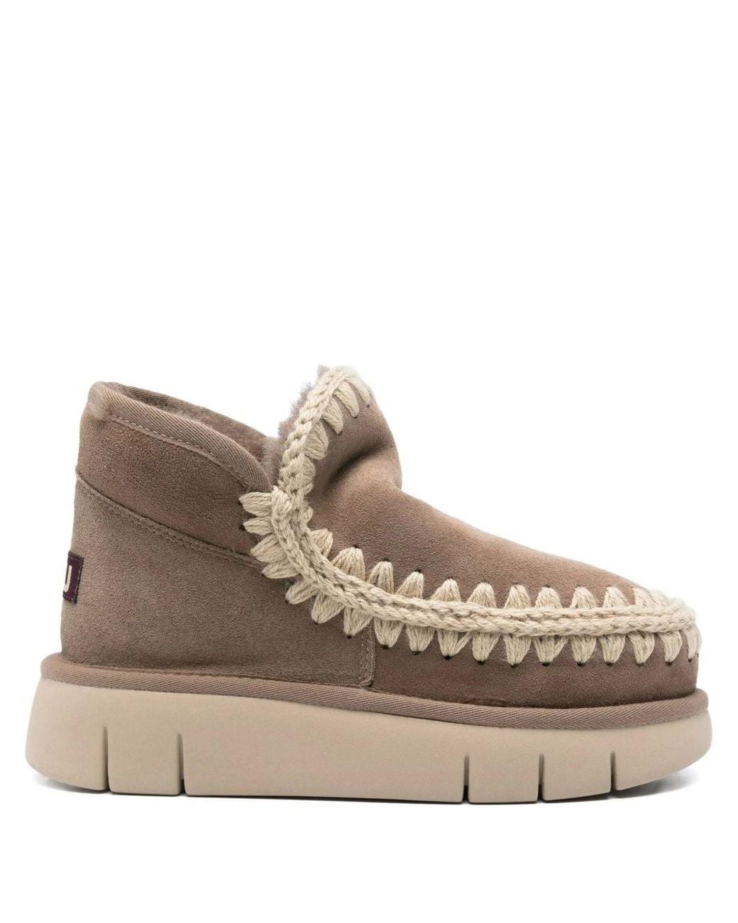 Mou Brown Eskimo Bounce Sneaker Boots
