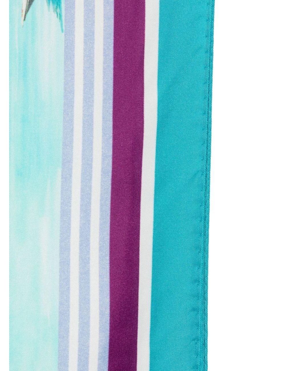 Forte_forte Blue Lake Como Print Foulard