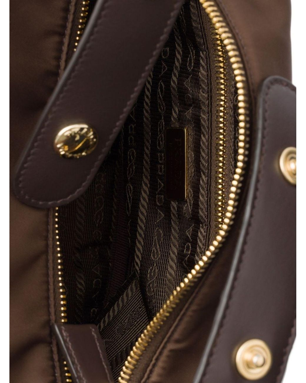 Prada Brown Chérie Re-Nylon Mini Bag