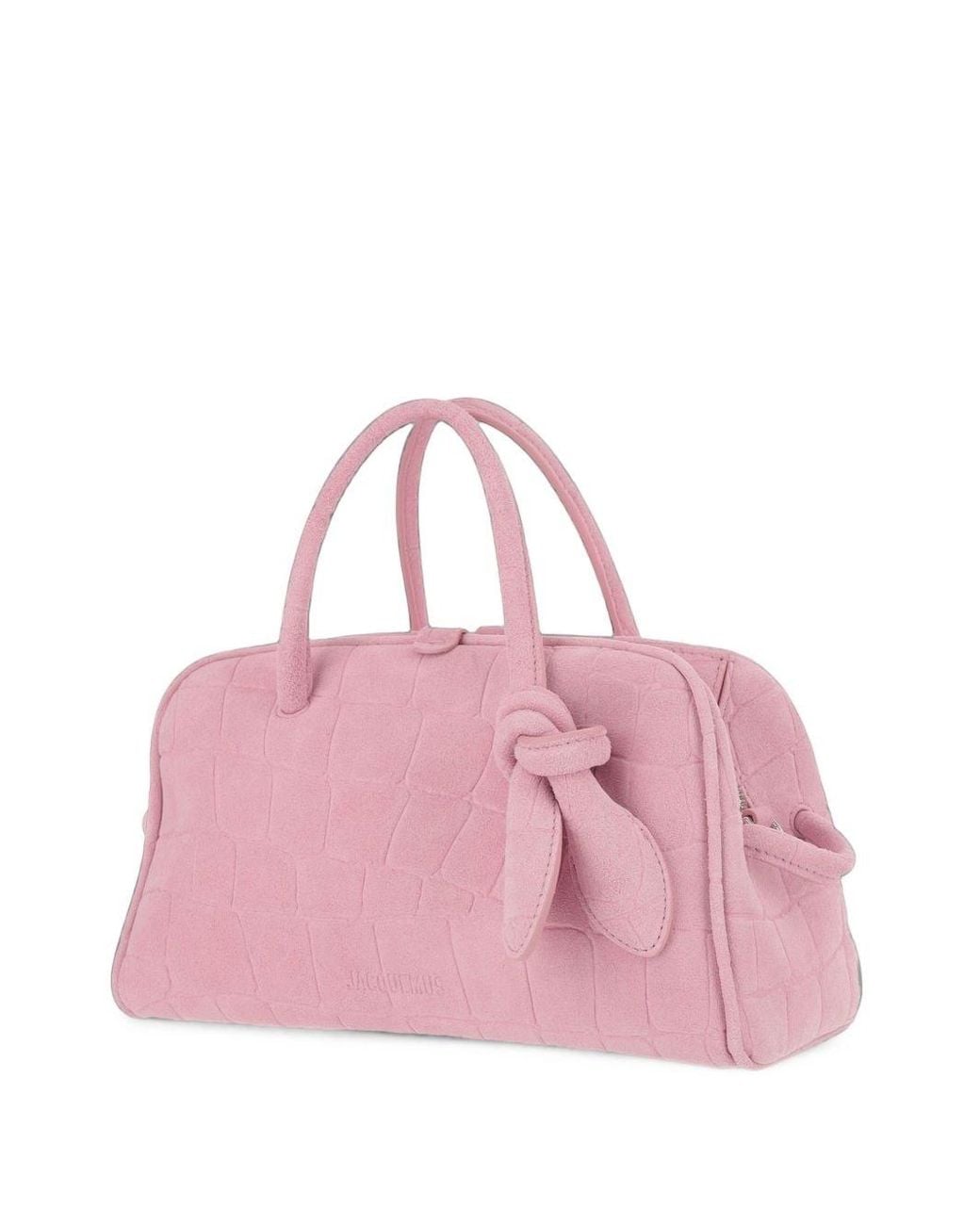 Jacquemus Pink Le Petit Turismo Leather Handbag