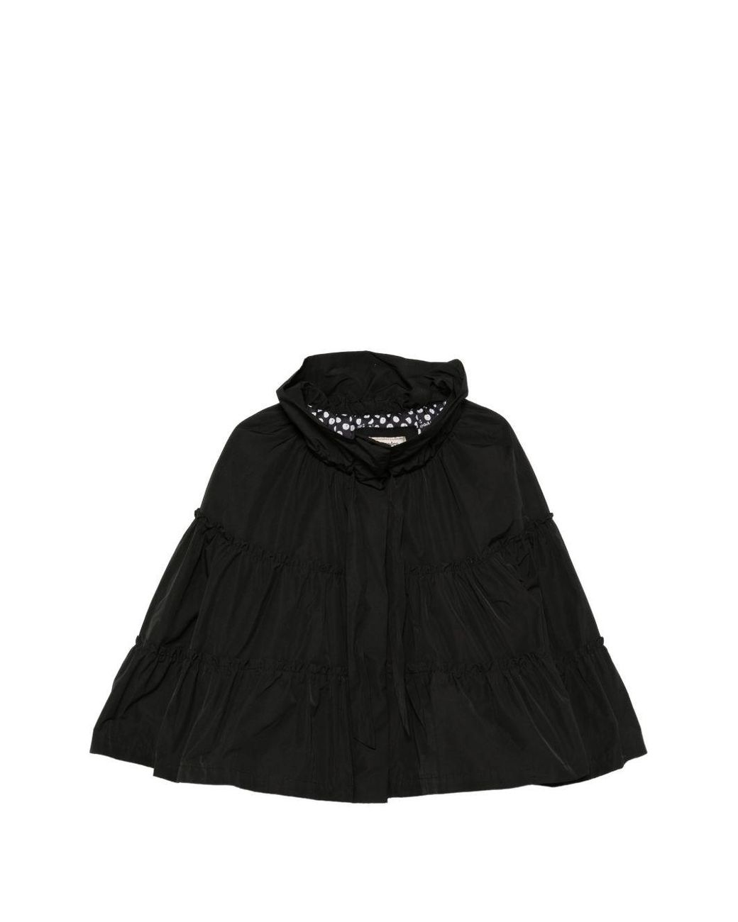 ALESSANDRO ENRIQUEZ Black Taffetas Blouson Jacket