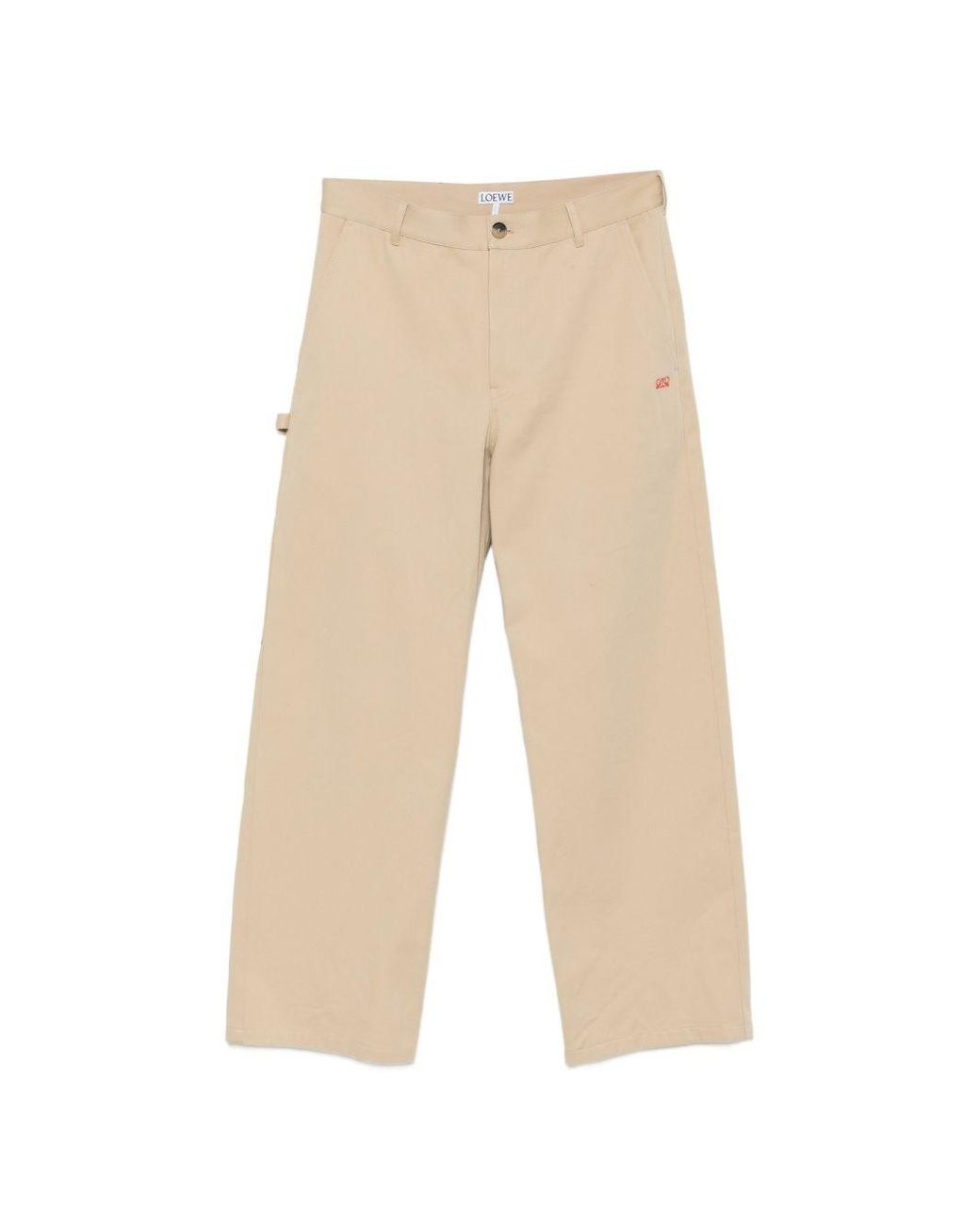 Loewe Natural Cotton Trousers for men