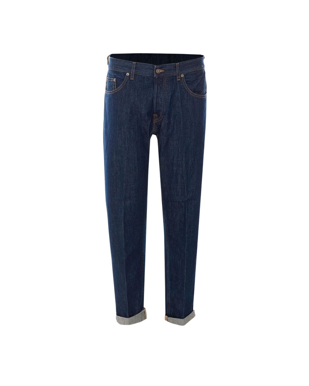 Dondup Blue Icon Relax Tapered Jeans for men