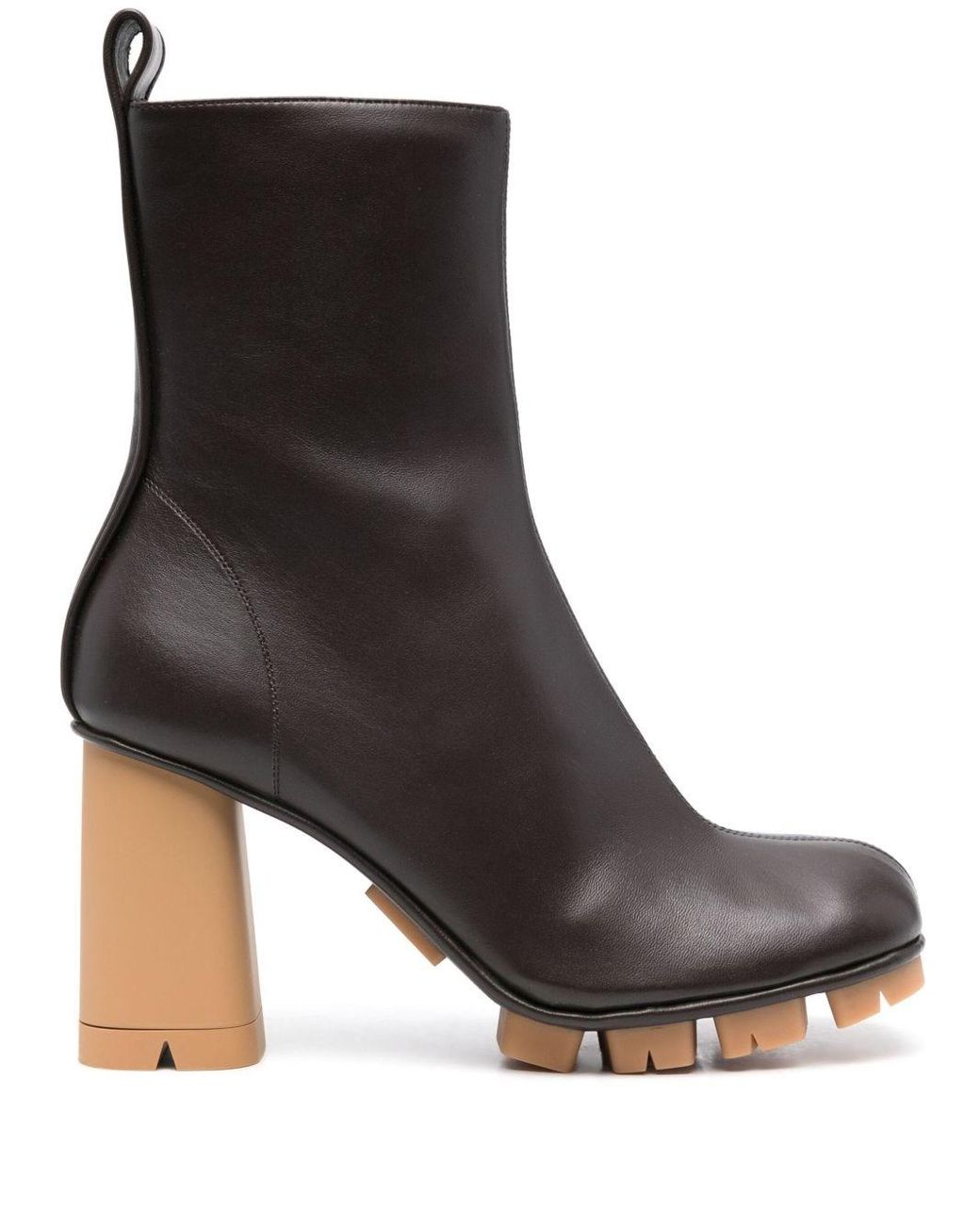 Bottega Veneta Black Shore Leather Boots