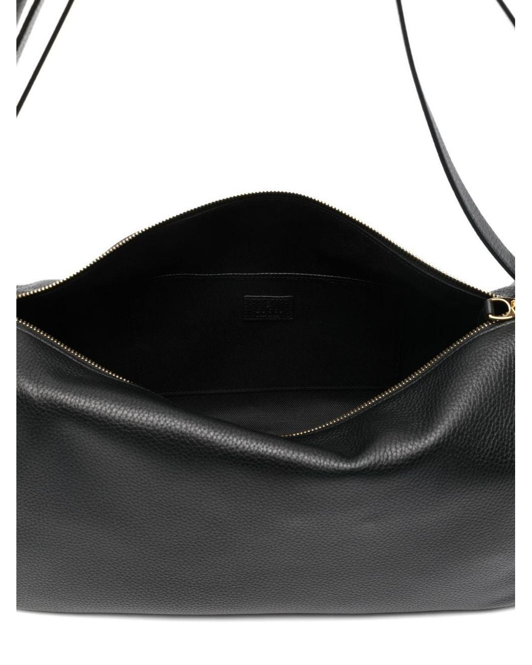 Gucci Black Half Horsebit Leather Shoulder Bag