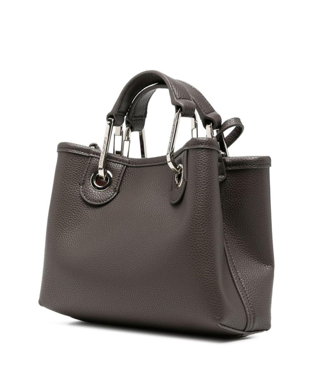 Emporio Armani Black Myea Xs Tote Bag