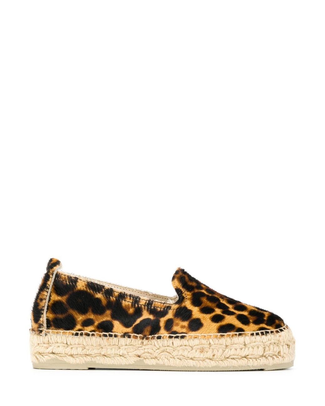 Manebí Brown Leopard Espadrilles