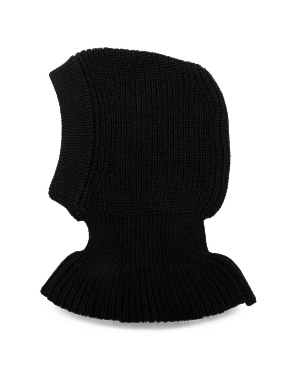 Lemaire Black Wool Hood