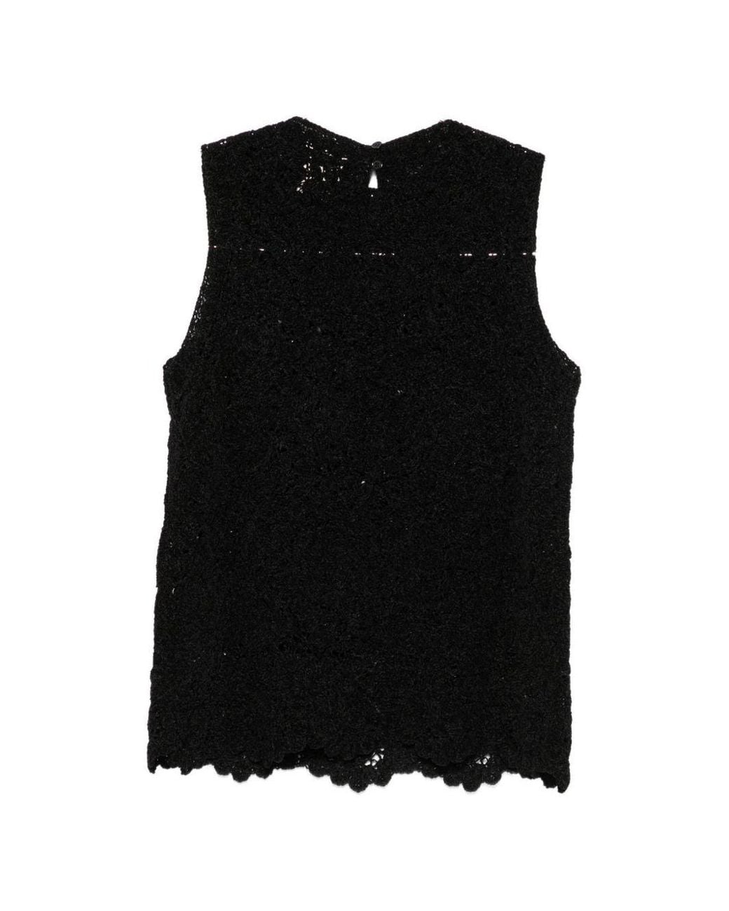 Semicouture Black Kristia Vest