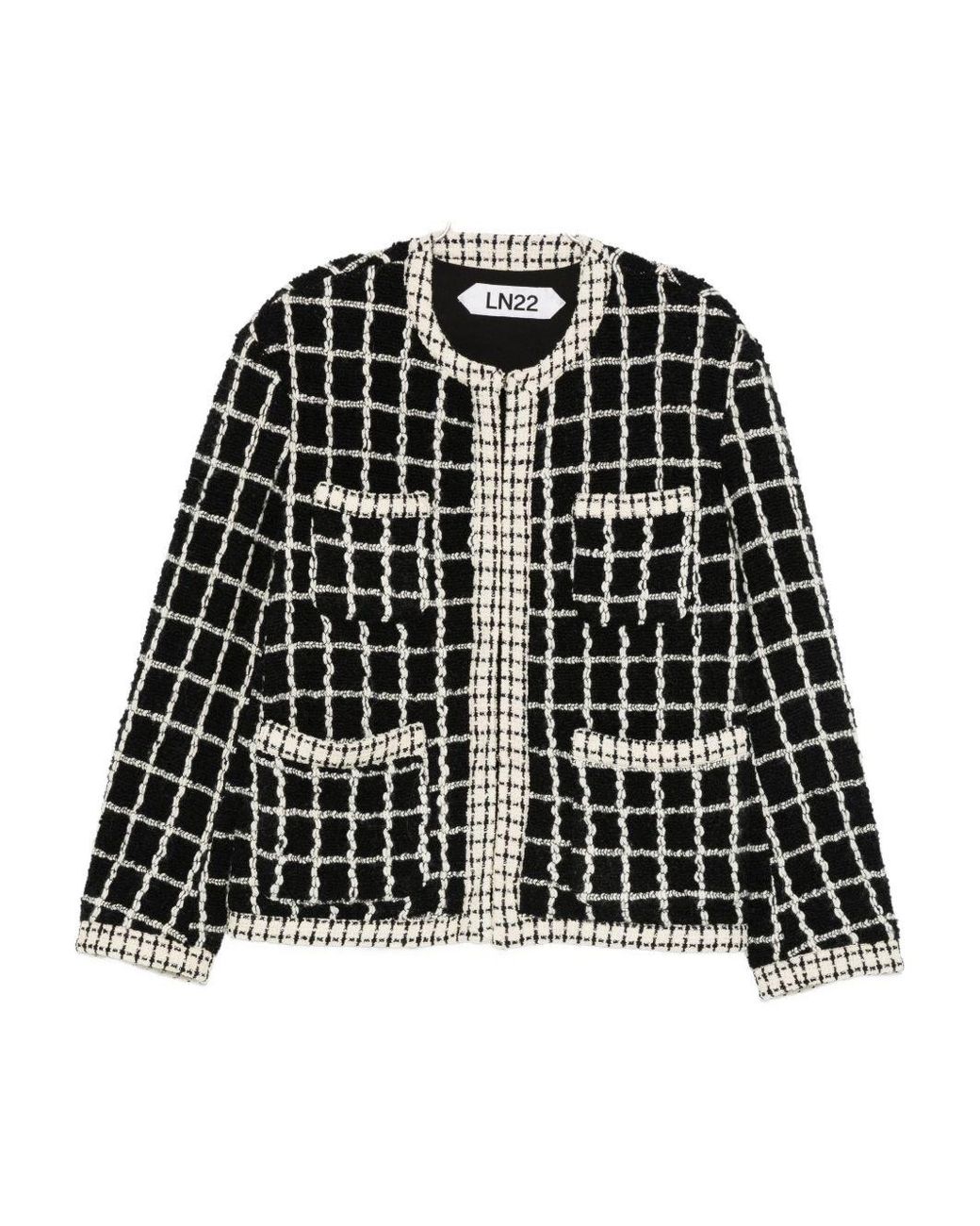 LN22 Black Wool Jacket