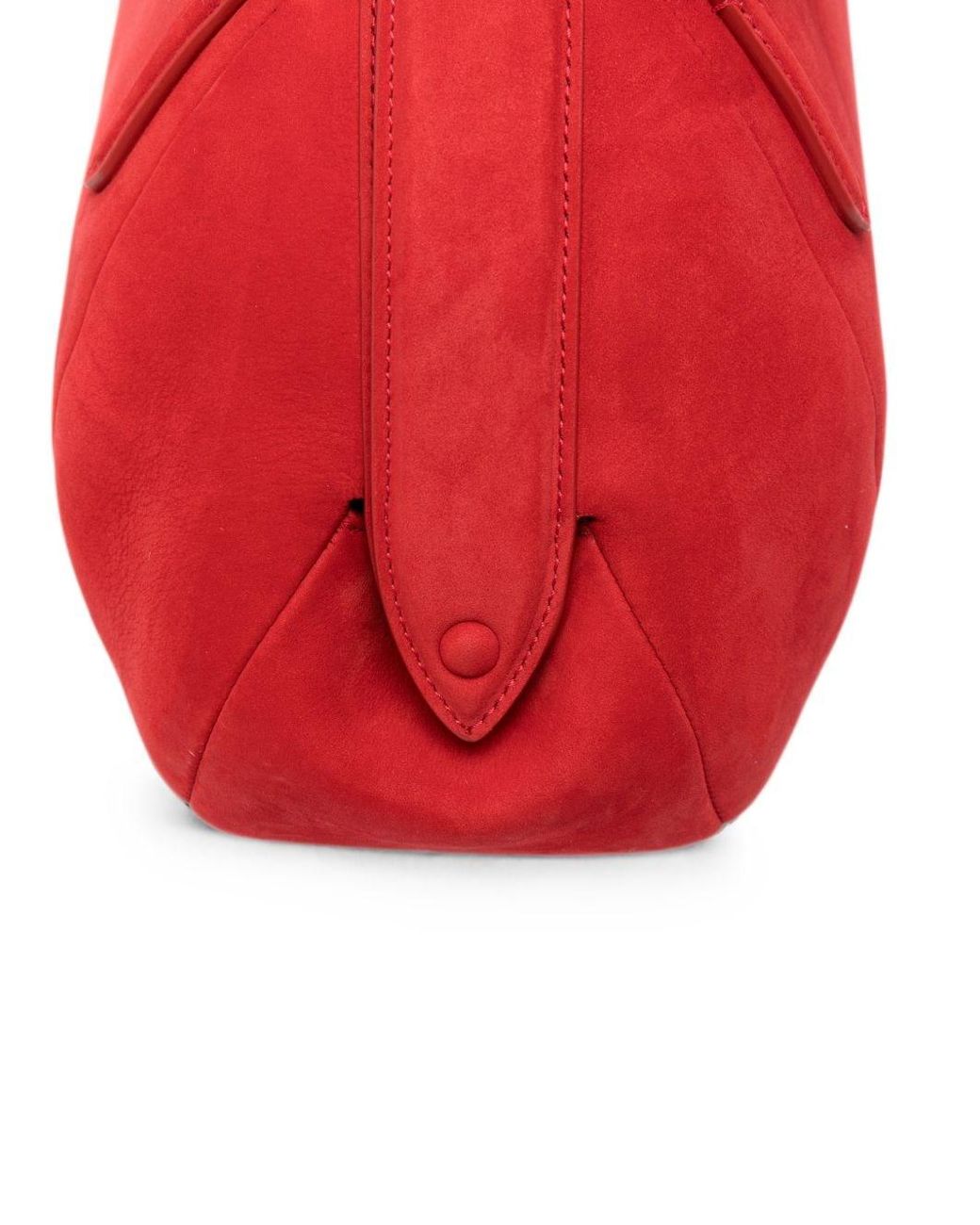 Alaïa Red Purse Small Leather Handbag