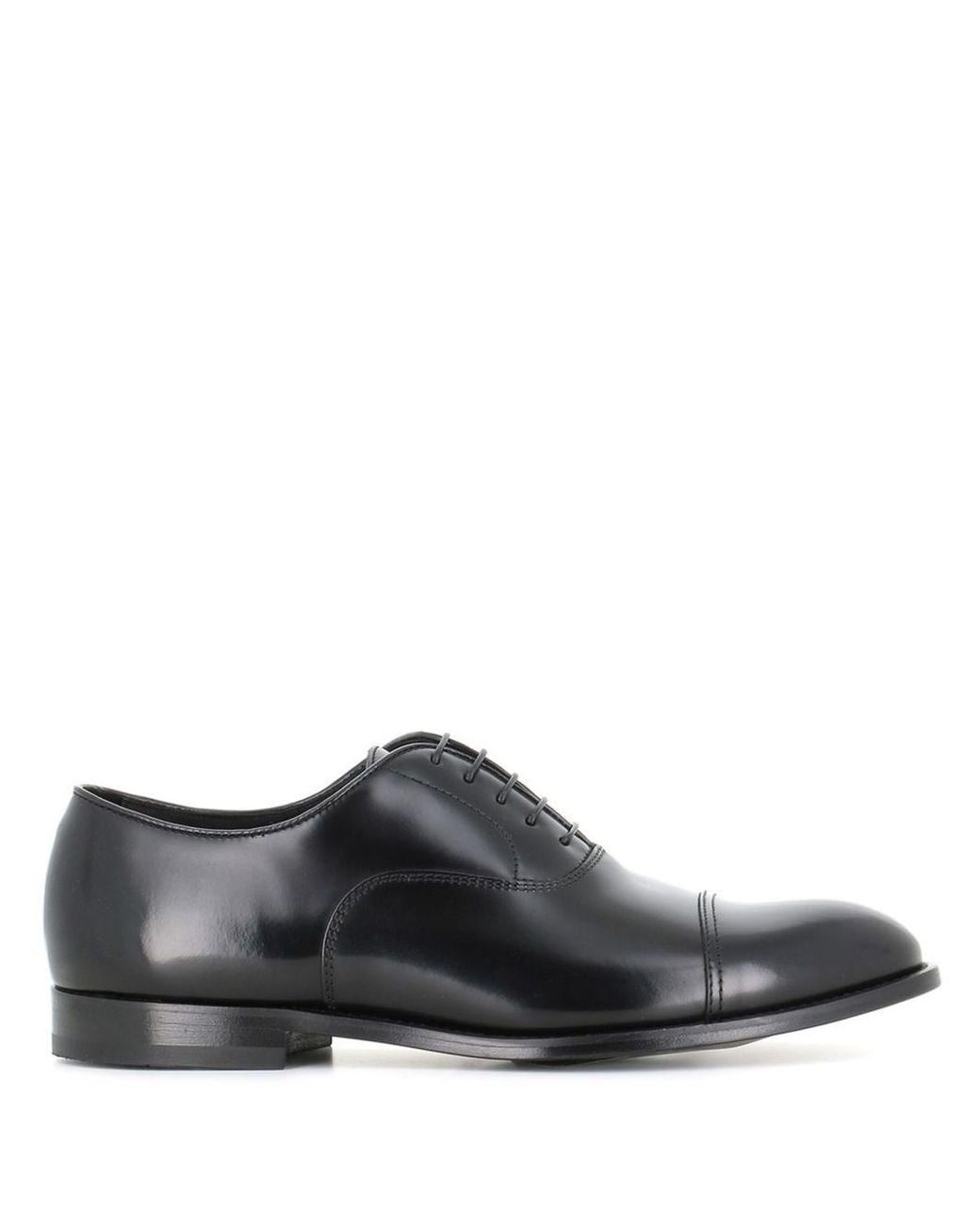 Doucal's Gray Oxford Shoes for men