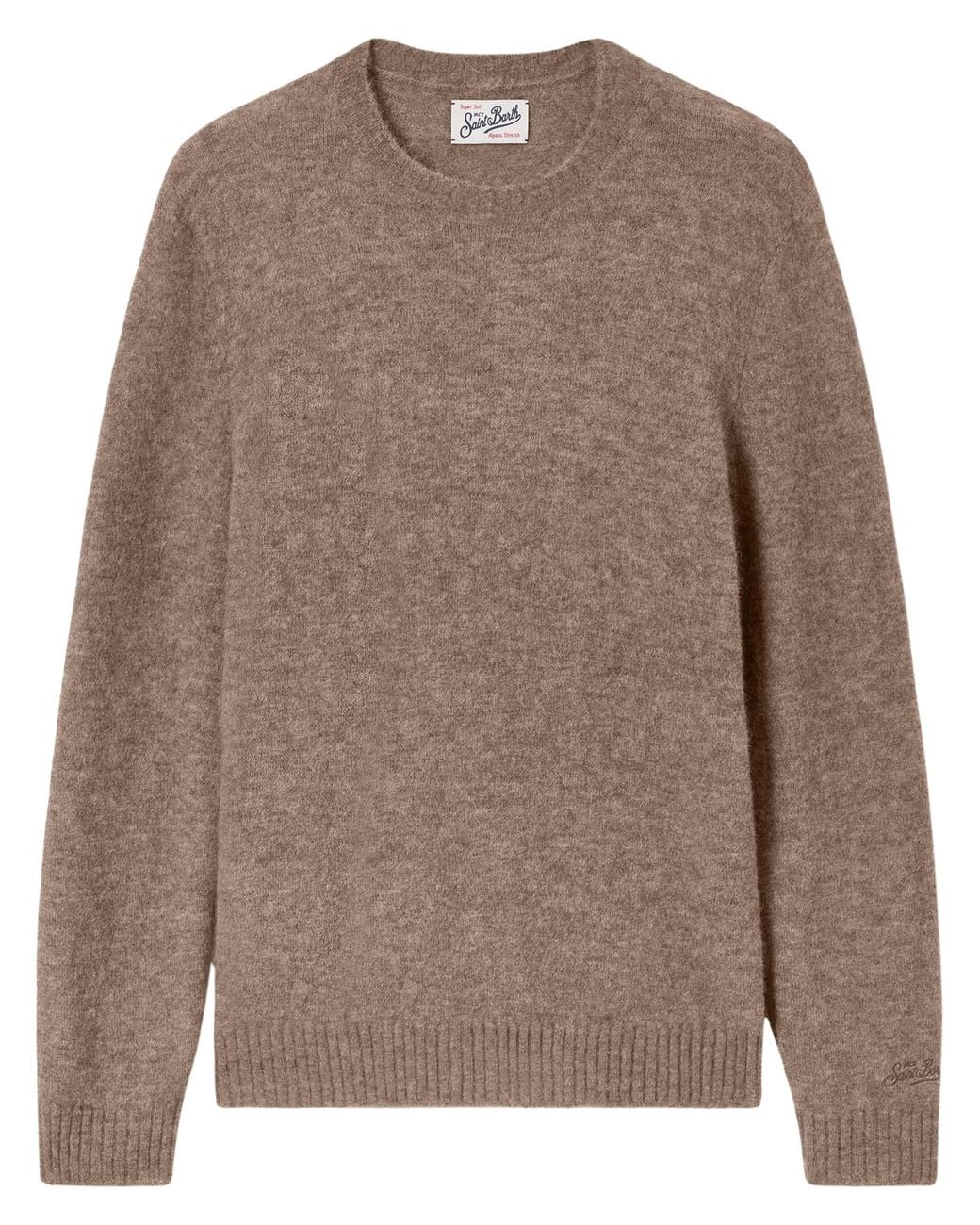 Mc2 Saint Barth Brown Regent Crewneck Sweater By for men