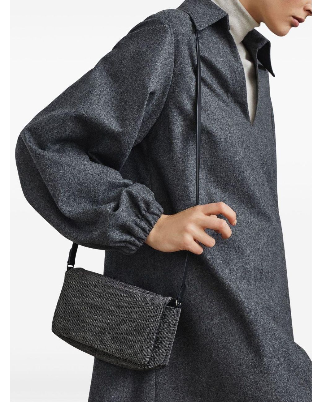 Borsa A Tracolla di Brunello Cucinelli in Black