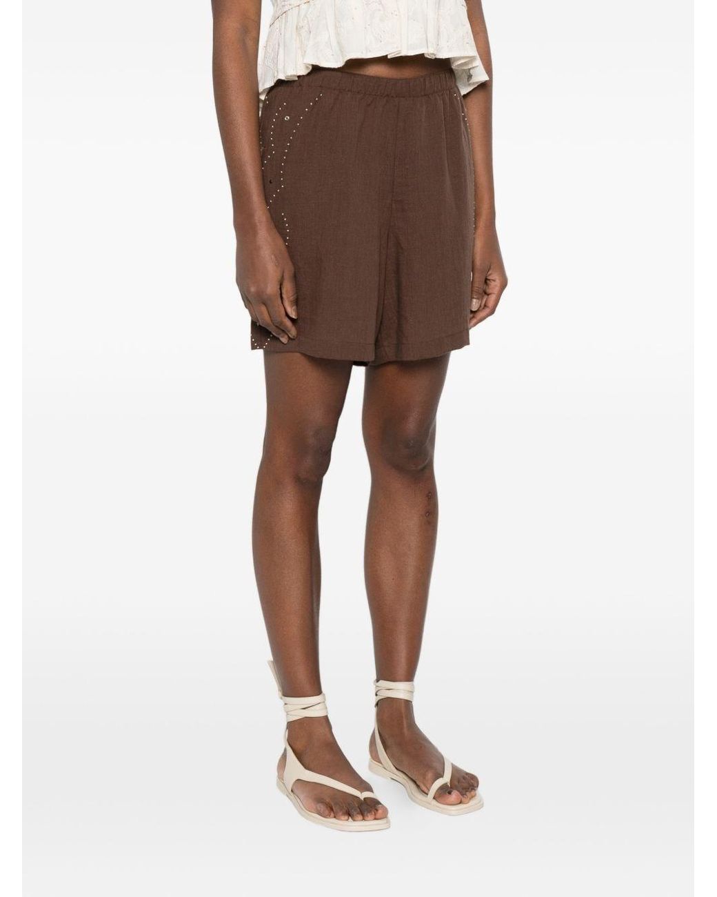 VENUJA Brown Beach Shorts