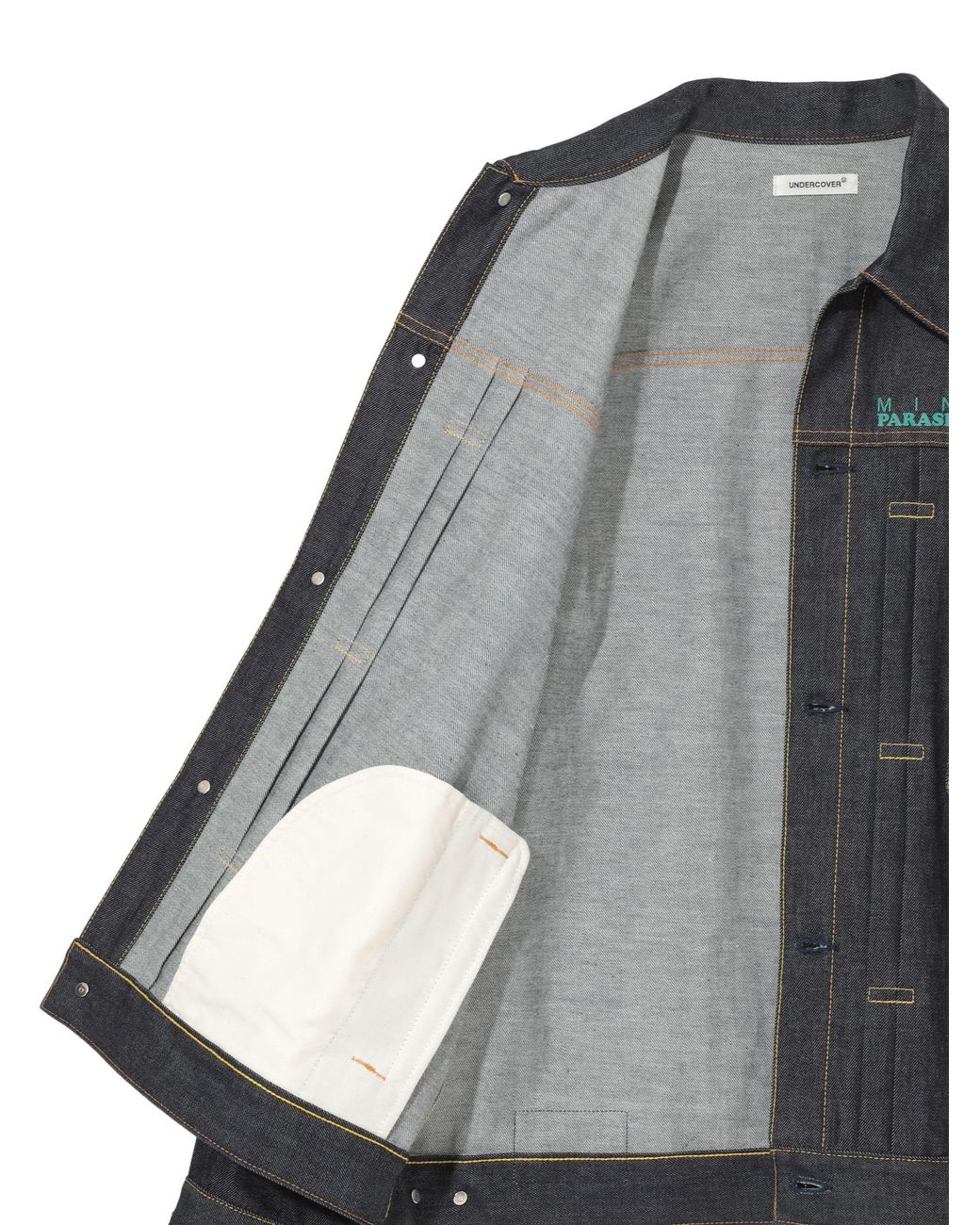 Undercover Black Denim Shirt for men