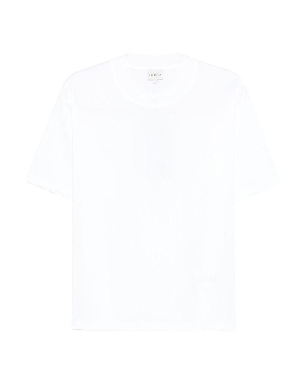Herskind White Larsson Cotton T-Shirt