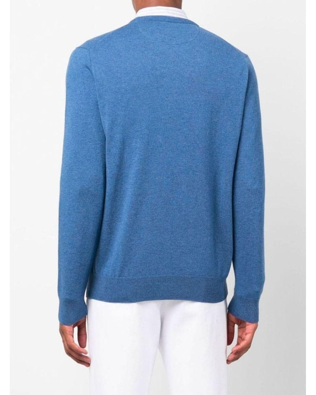 Polo Ralph Lauren Blue Crew Neck Sweater By for men