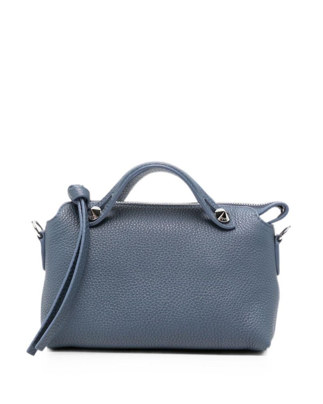 Fendi Blue By The Way Mini Leather Handbag
