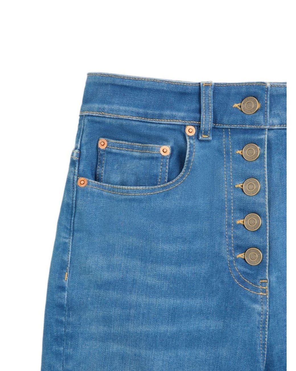 Valentino Blue Skinny Denim Jeans