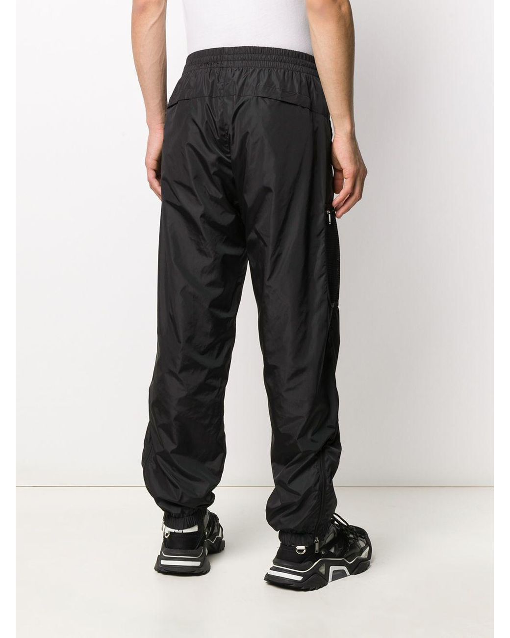 Valentino Black Nylon Cargo Pants Valentino