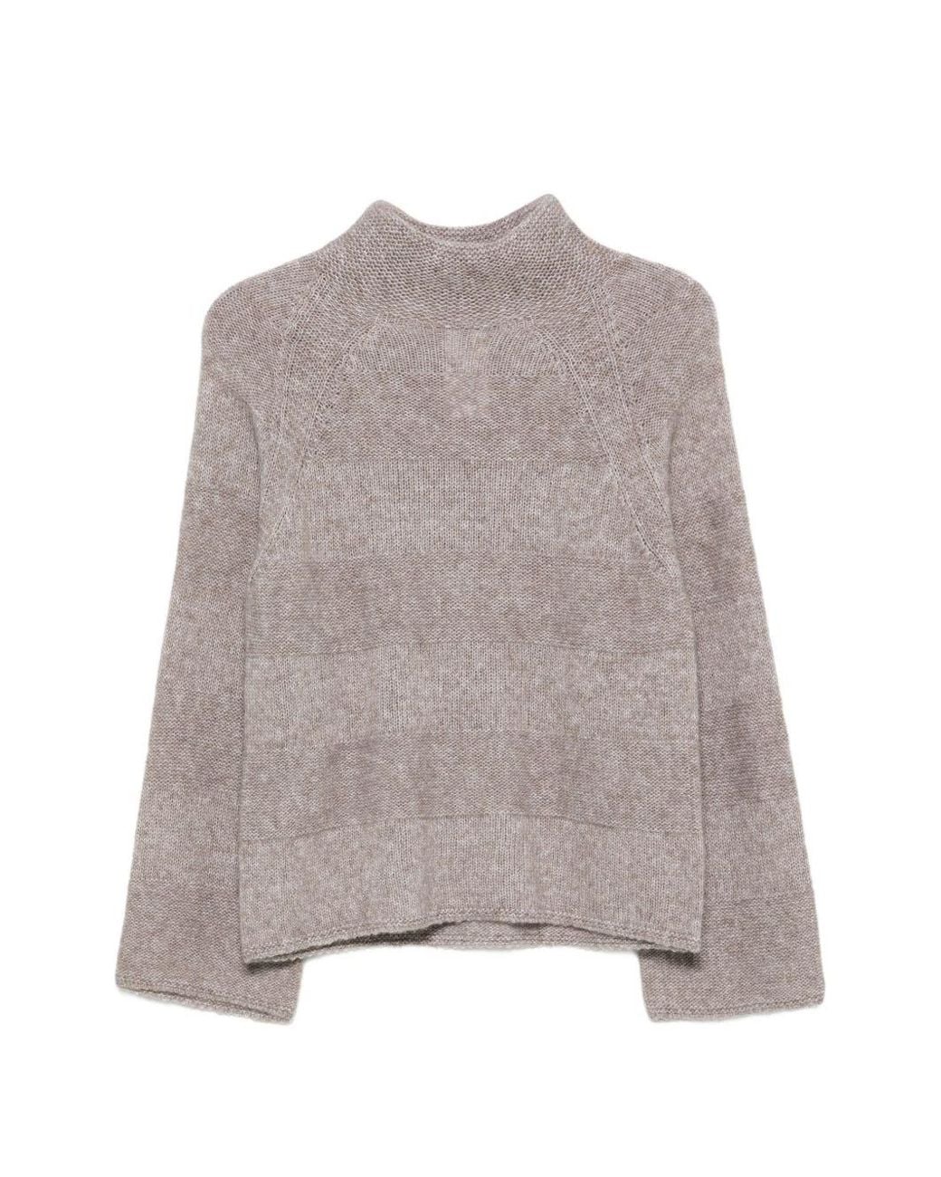 Emporio Armani Gray Wool Blend Sweater