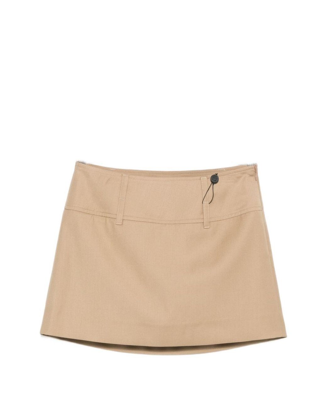 DUNST Natural Mini Skirt