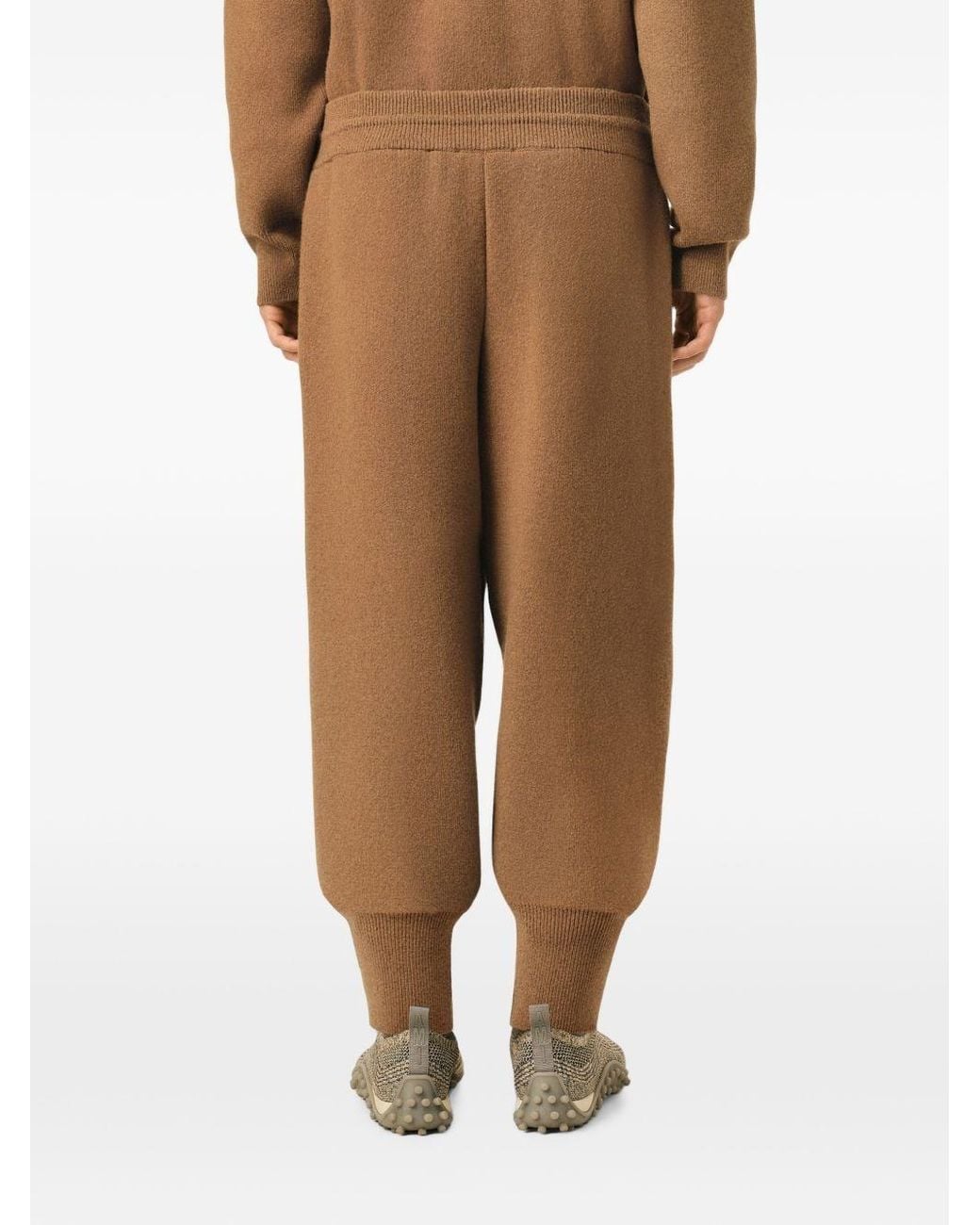 Pantaloni Jogging di AMI in Natural da Uomo