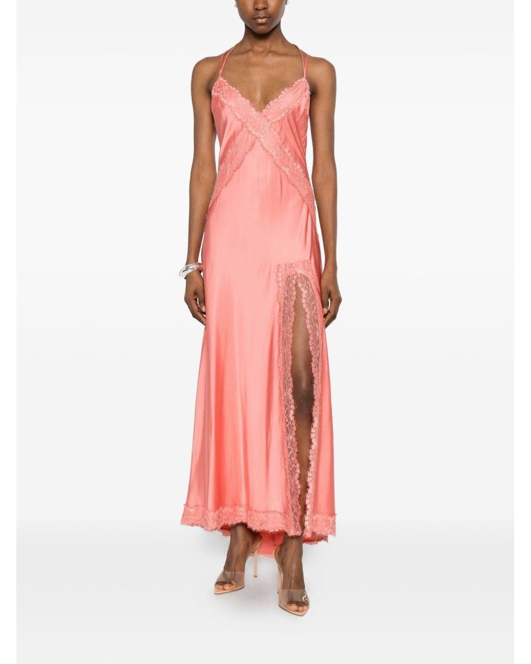 LES FILLES D'EVA Pink Viscose Dress