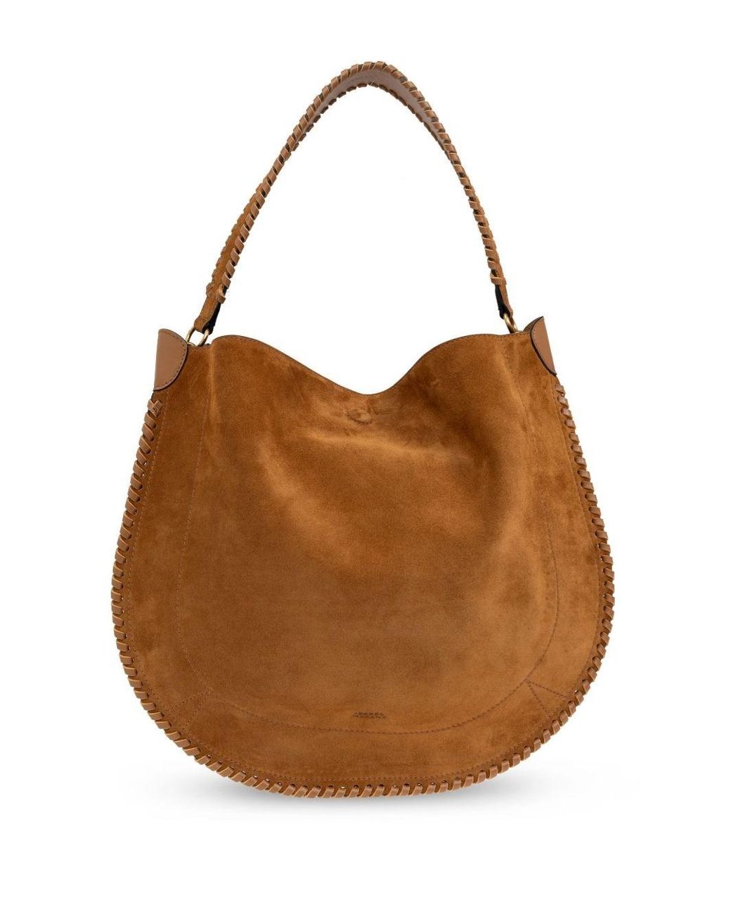 Isabel Marant Brown Oskan Soft Leather Hobo Bag
