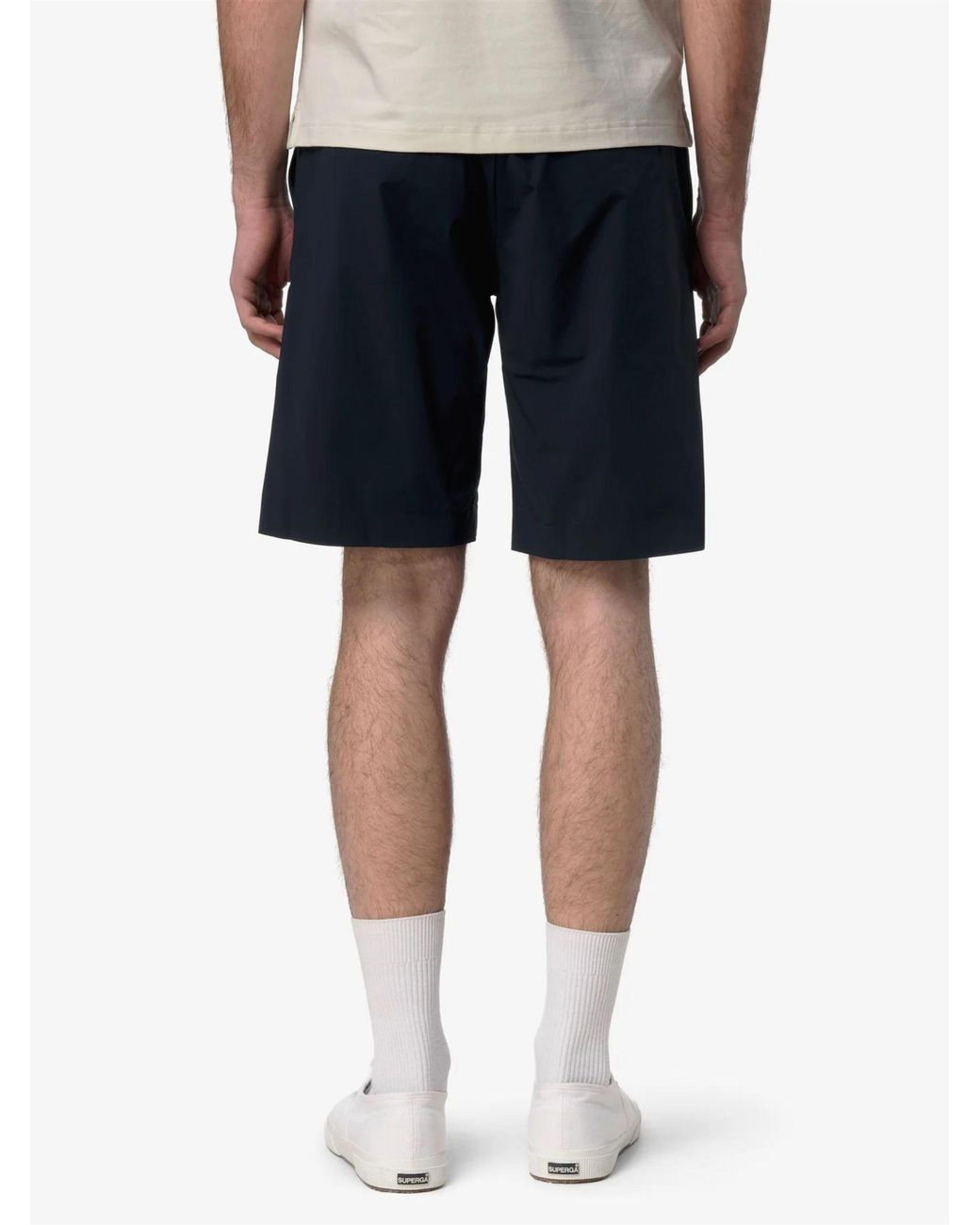 K-Way Blue Bermuda Ilton for men
