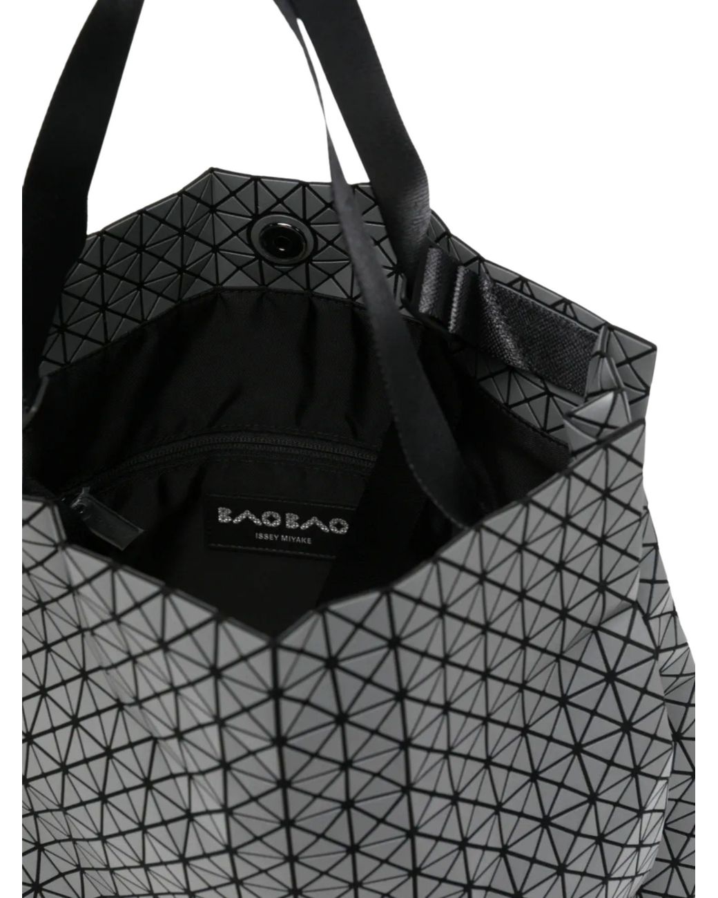 Issey Miyake Black Geometric Tote Bag for men