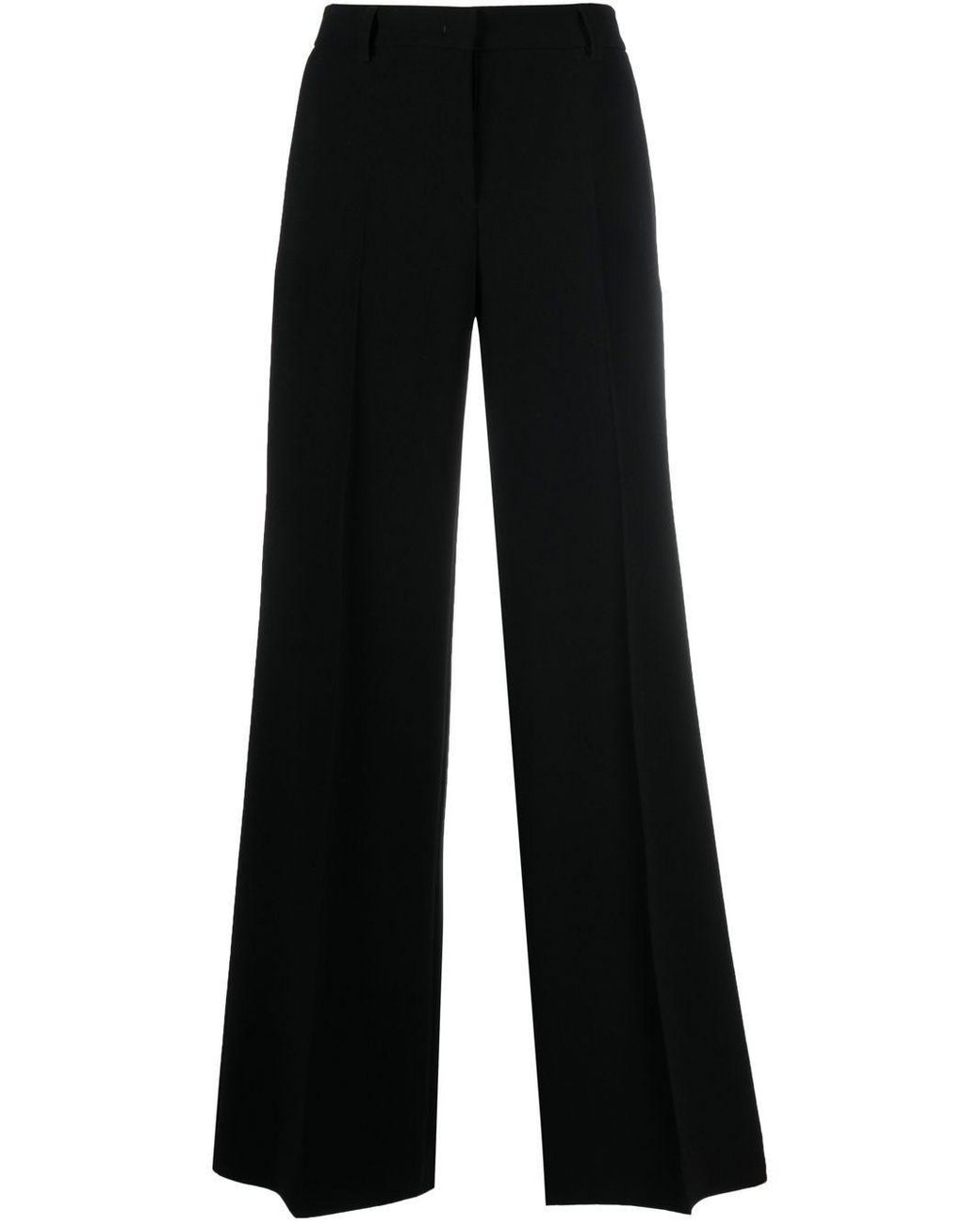 Alberto Biani Black Flared Trousers